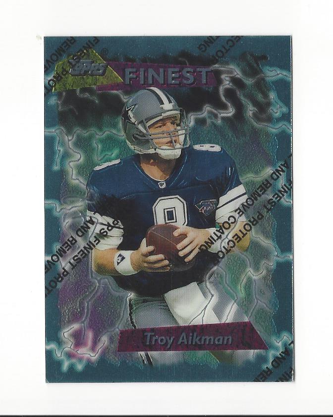 1995 Finest #185 Troy Aikman