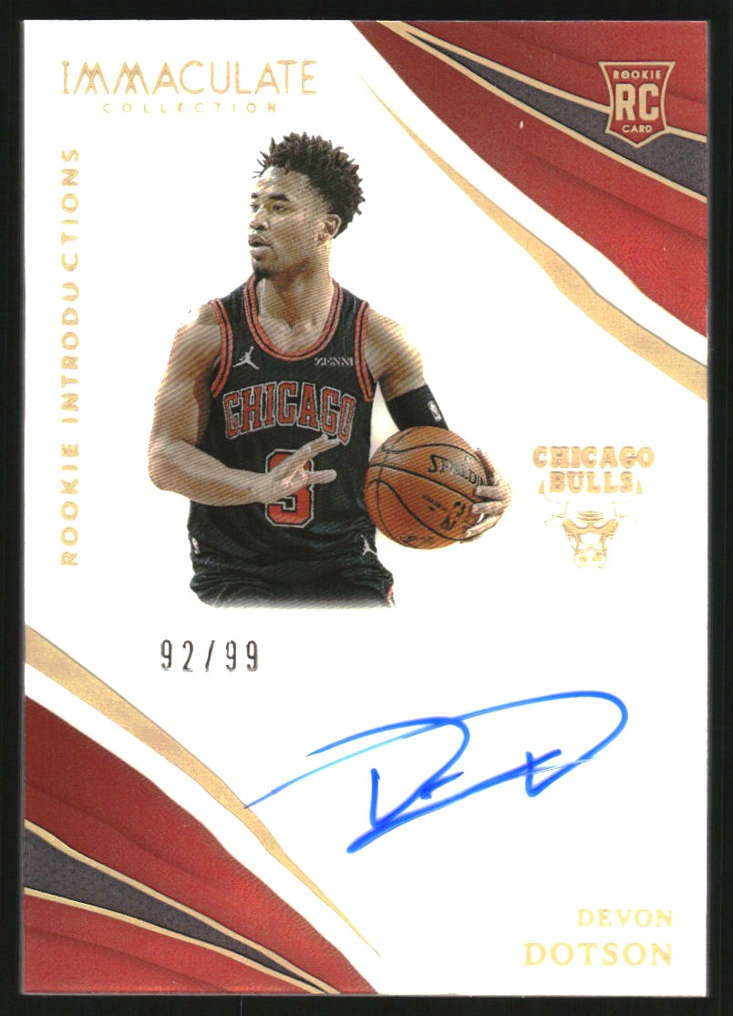 2020 Panini Prizm Draft Picks Silver Devon Dotson ROOKIE #72 PSA