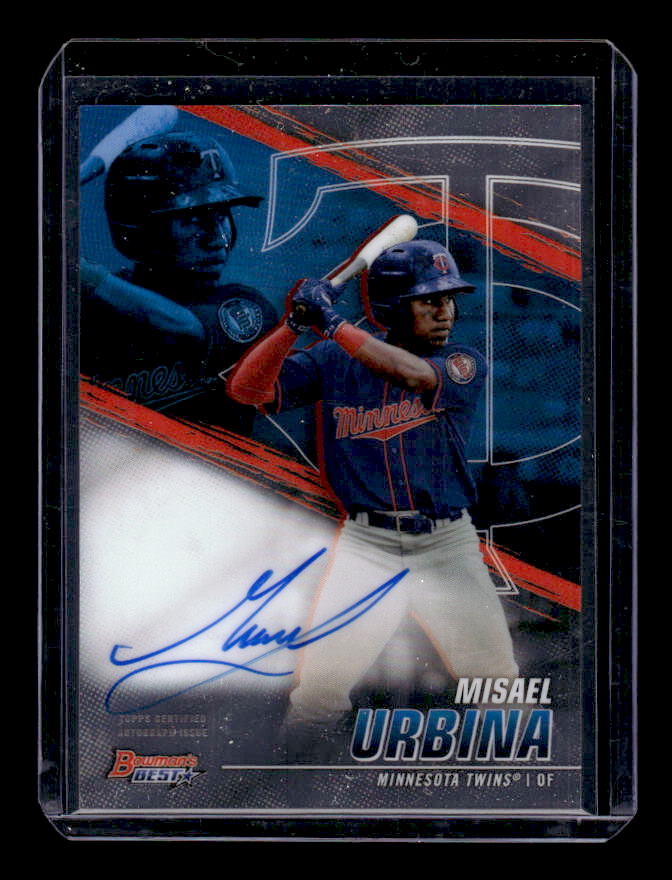 2021 Bowman's Best Best of '21 Autographs #B21MU Misael Urbina