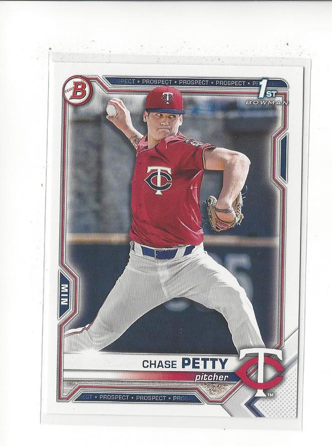 2021 Bowman Draft #BD49 Chase Petty