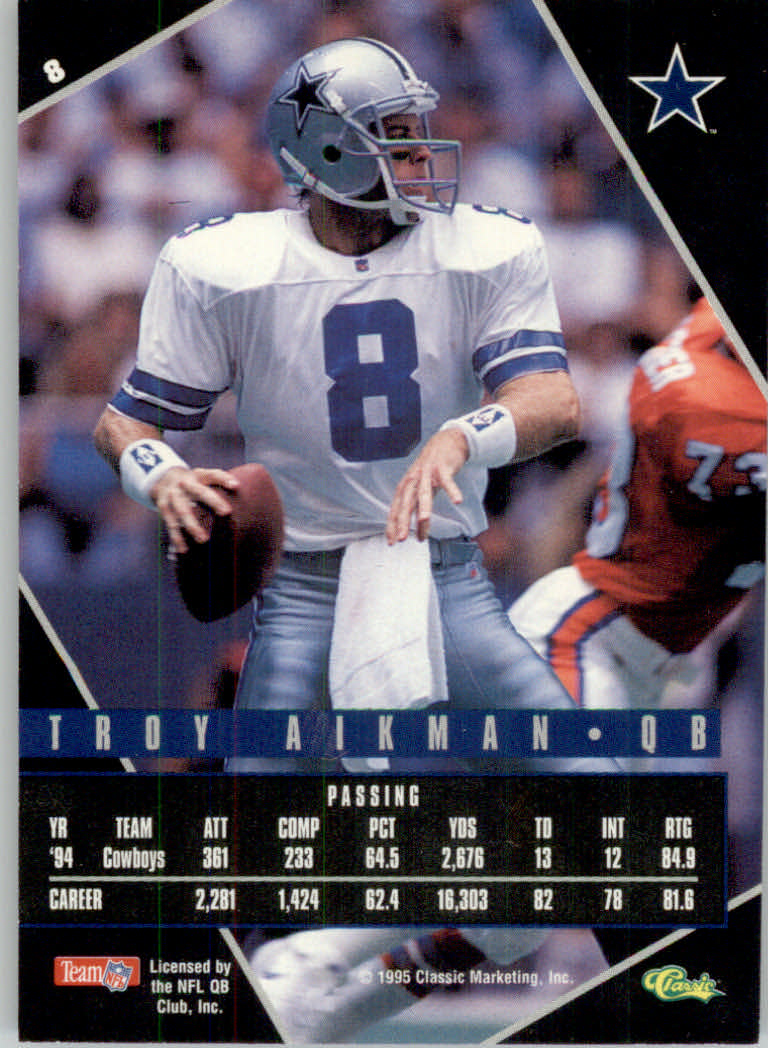 1995 Images Live (Classic) Football "Main Set" Base Cards - Picture 7 of 22