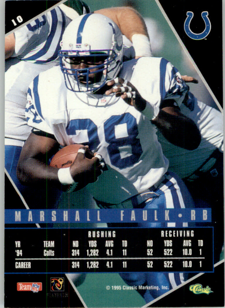 1995 Images Live (Classic) Football "Main Set" Base Cards - Picture 9 of 22