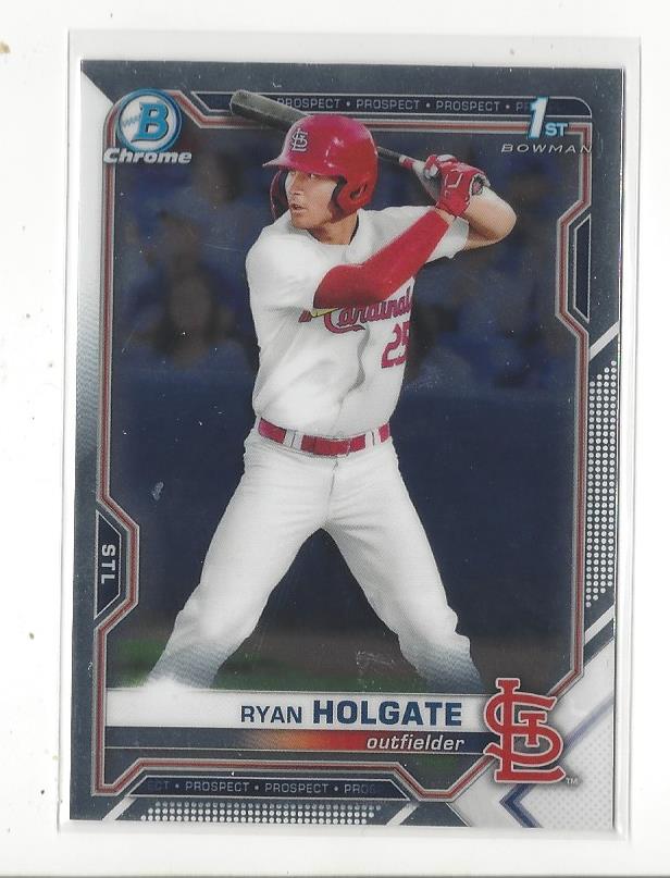 2021 Bowman Chrome Draft #BDC148 Ryan Holgate