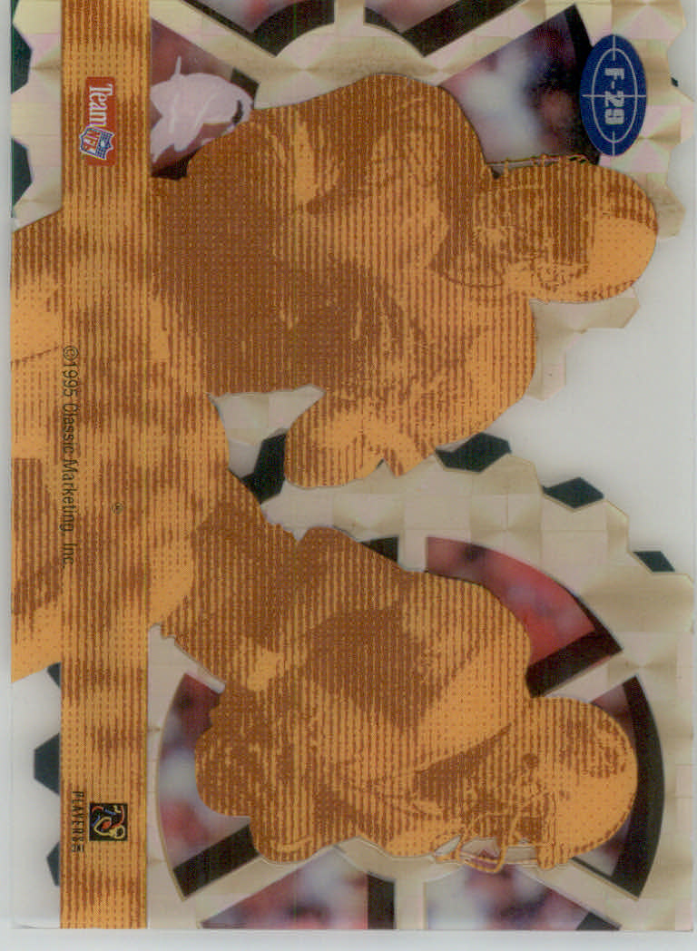 1995 Images Limited (Classic) Football "Focused Gold" Insert Cards - Picture 18 of 18