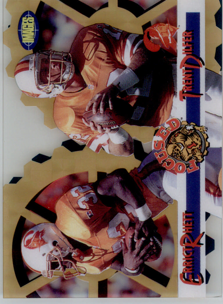 1995 Images Limited (Classic) Football "Focused Gold" Insert Cards - Picture 17 of 18