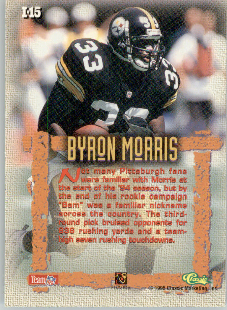 1995 Images Limited (Classic) Football "Insert and Promo" Cards - Picture 13 of 17
