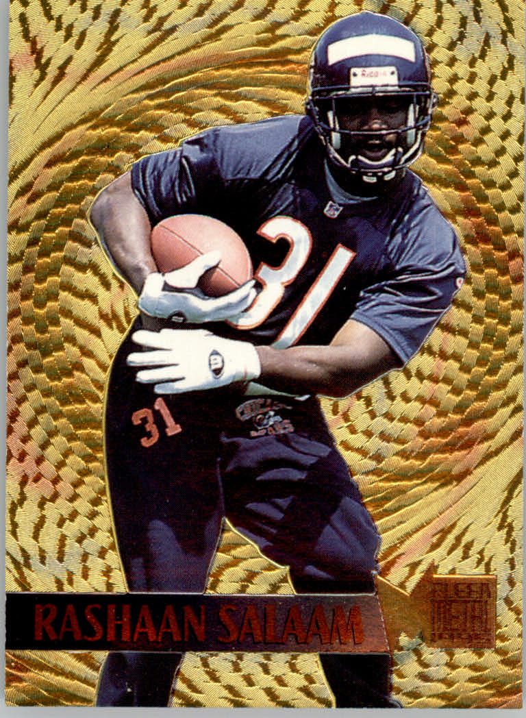 1995 Metal (Fleer) Football "Insert and Promo" Cards