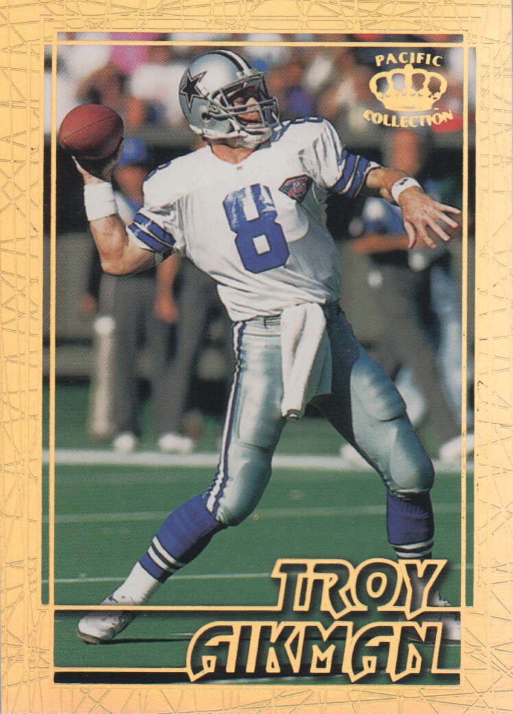 1995 Pacific Gems of the Crown #GC8 Troy Aikman