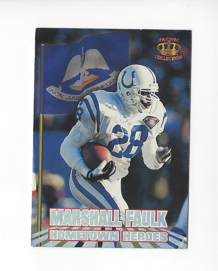 1995 Pacific Hometown Heroes #HH4 Marshall Faulk