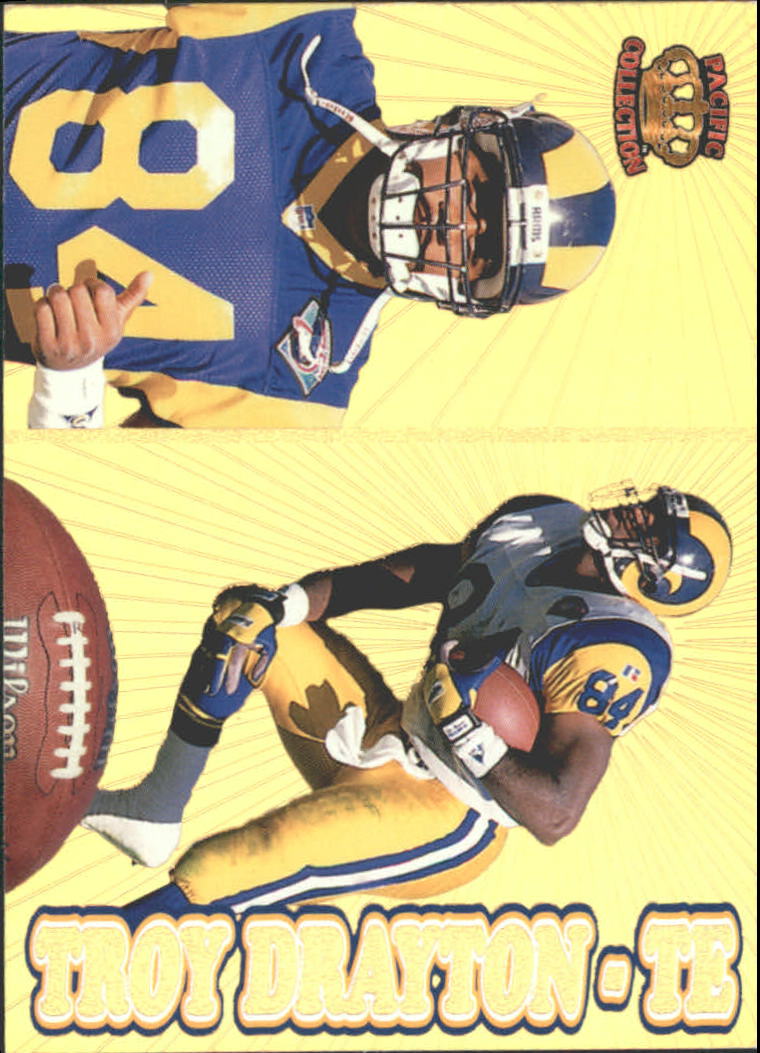 1995 Pacific Prisms Gold #86 Troy Drayton