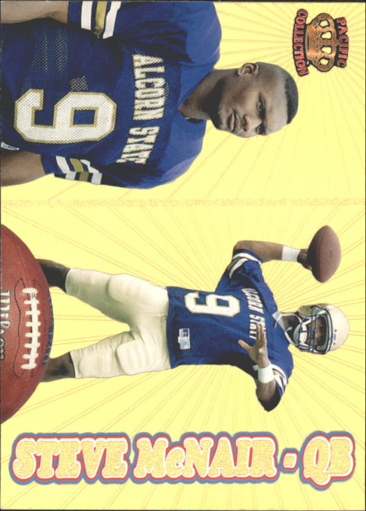 1995 Pacific Prisms Gold #101 Steve McNair