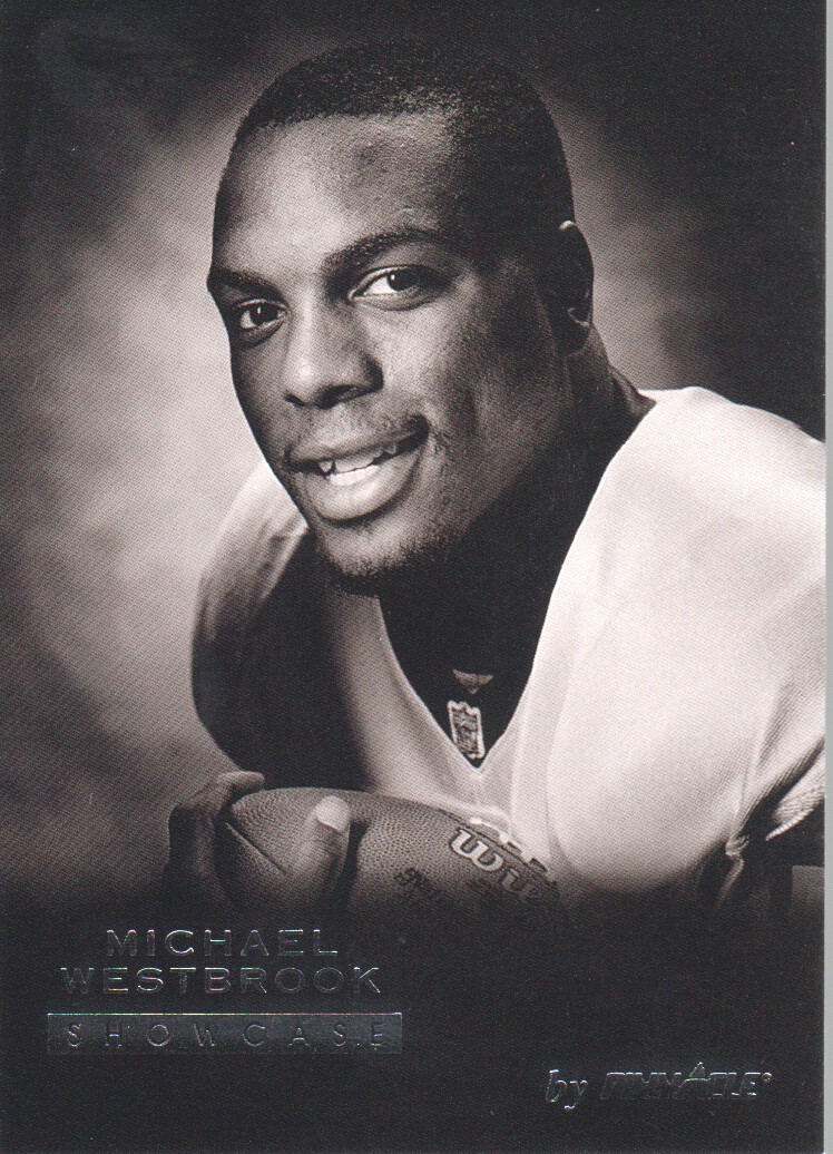 1995 Pinnacle Showcase 20 Michael Westbrook NMMT