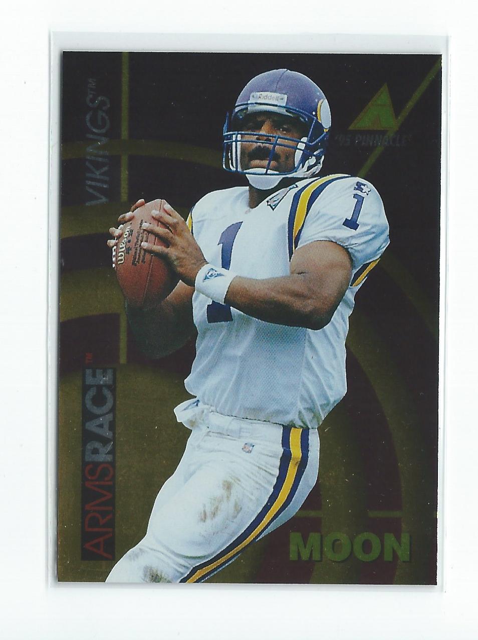 1995 Pinnacle Club Collection Arms Race #15 Warren Moon