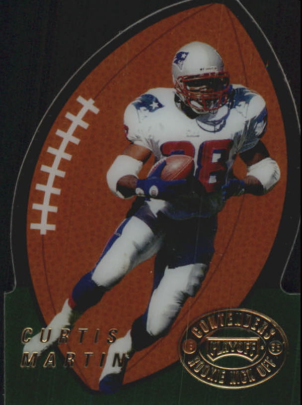 1995 Playoff Contenders Rookie Kickoff #RKO15 Curtis Martin
