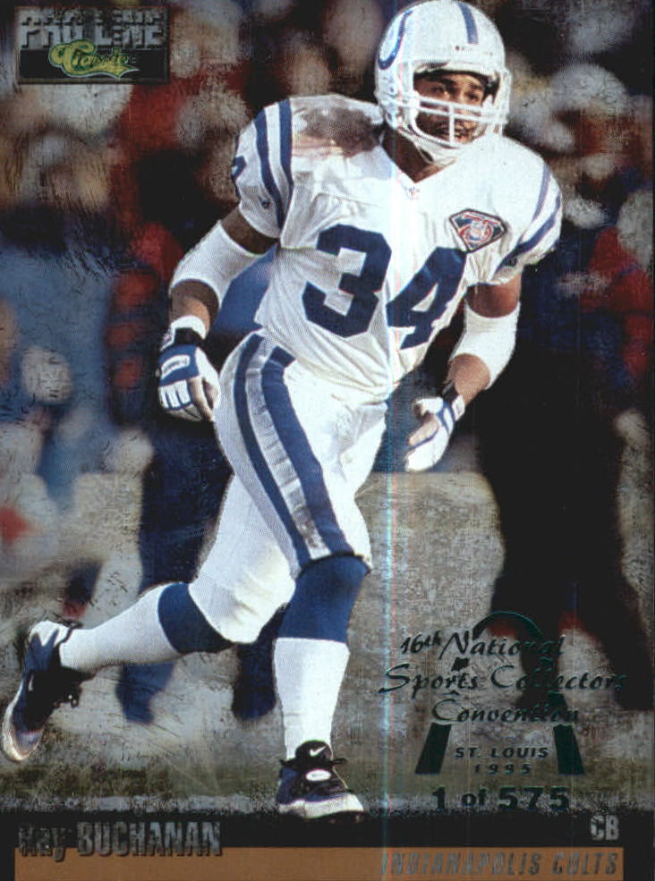 1995 Pro Line National Silver Indianapolis Colts Football Card #378 Ray ...