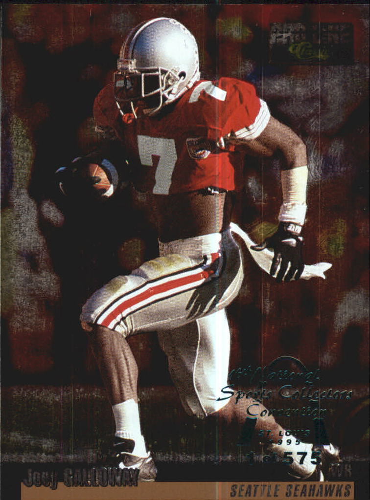1995 Pro Line National Silver #383 Joey Galloway