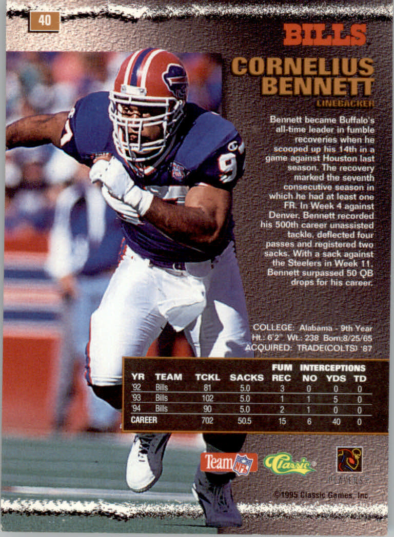 1995 Pro Line Football "Printer's Proofs" Parallel Cards - Picture 11 of 105