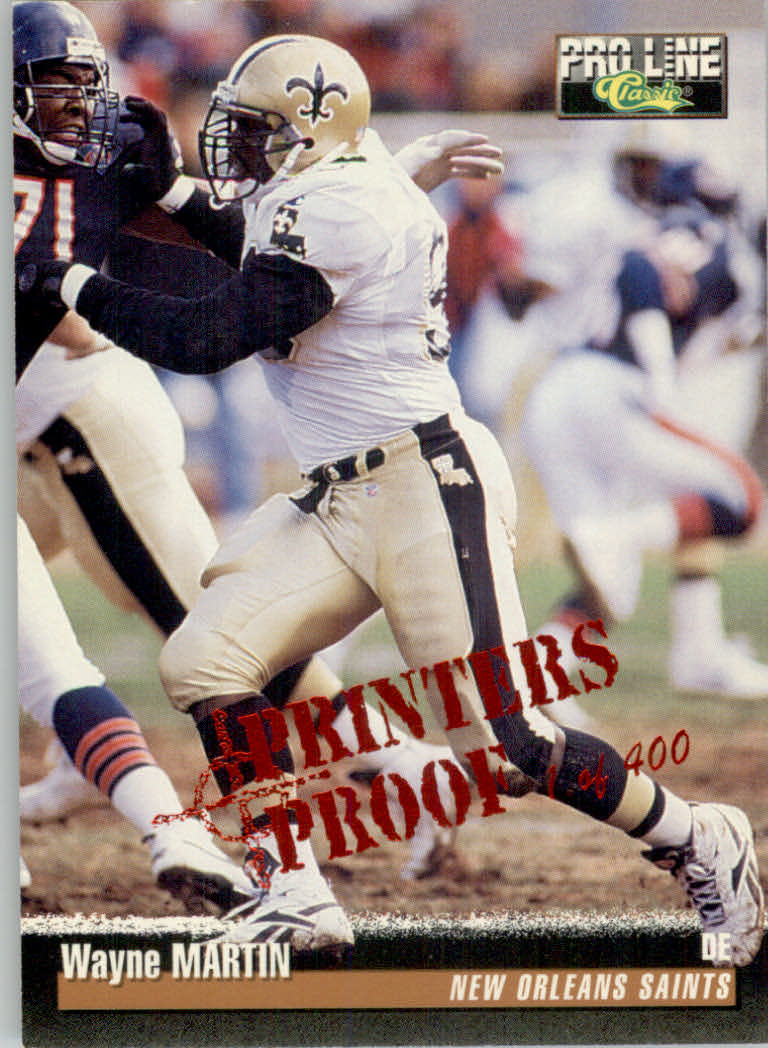 1995 Pro Line Football "Printer's Proofs" Parallel Cards - Picture 18 of 105
