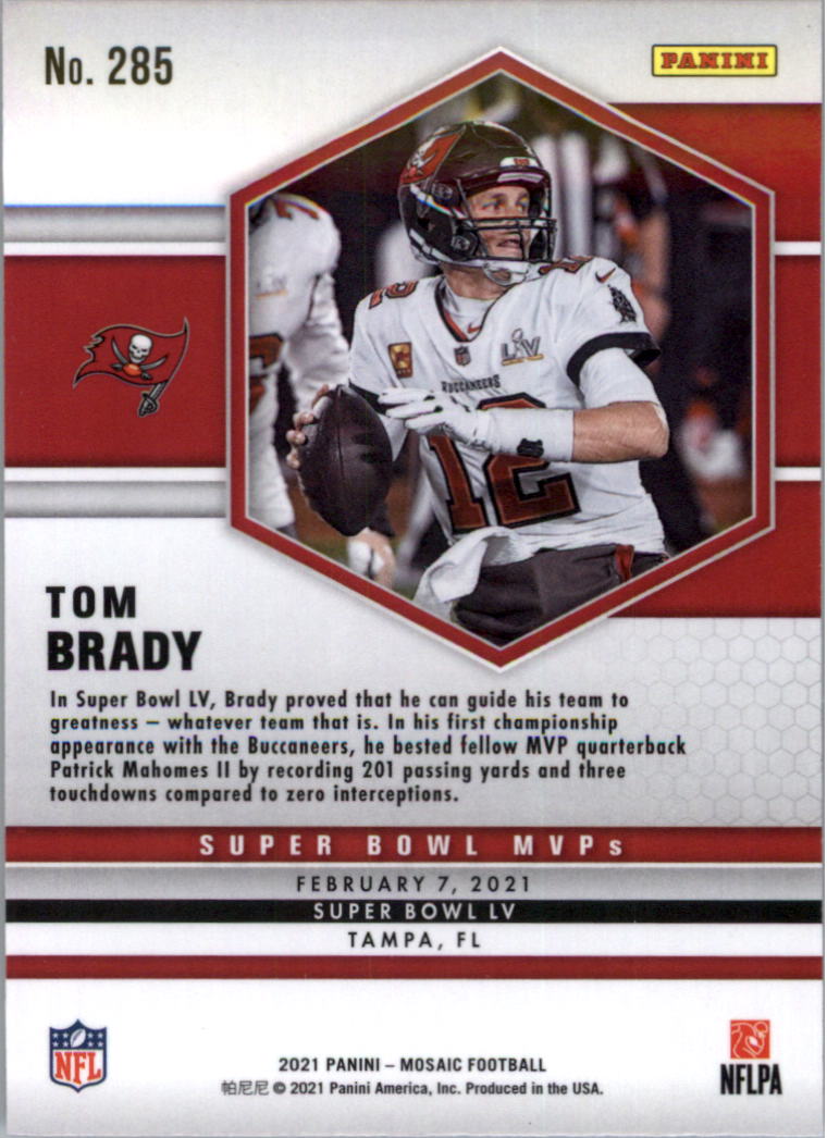 2021 Panini Mosaic Football Card Pick (Base) 254-400