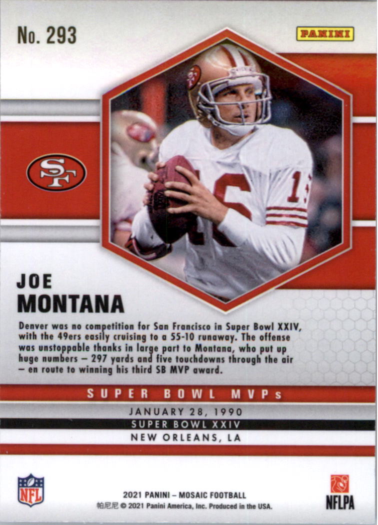 2021 Panini Mosaic Football Card Pick (Base) 254-400