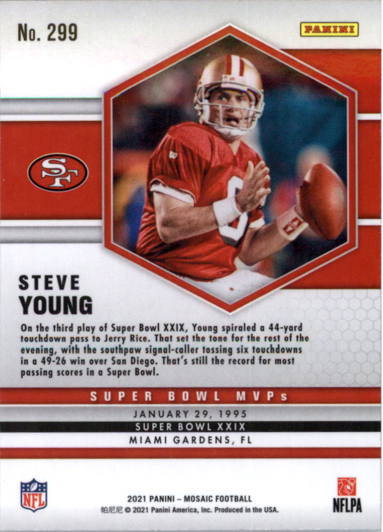 2021 Panini Mosaic Football Card Pick (Base) 254-400