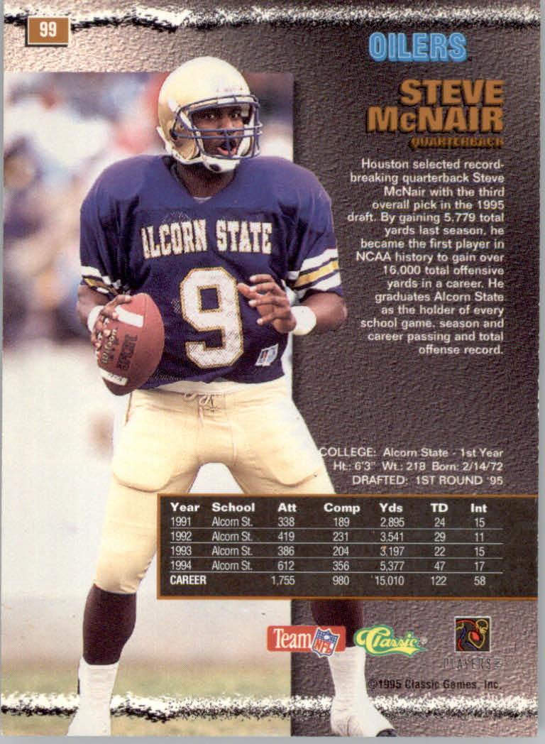 1995 Pro Line Football "Printer's Proofs" Parallel Cards - Picture 25 of 105