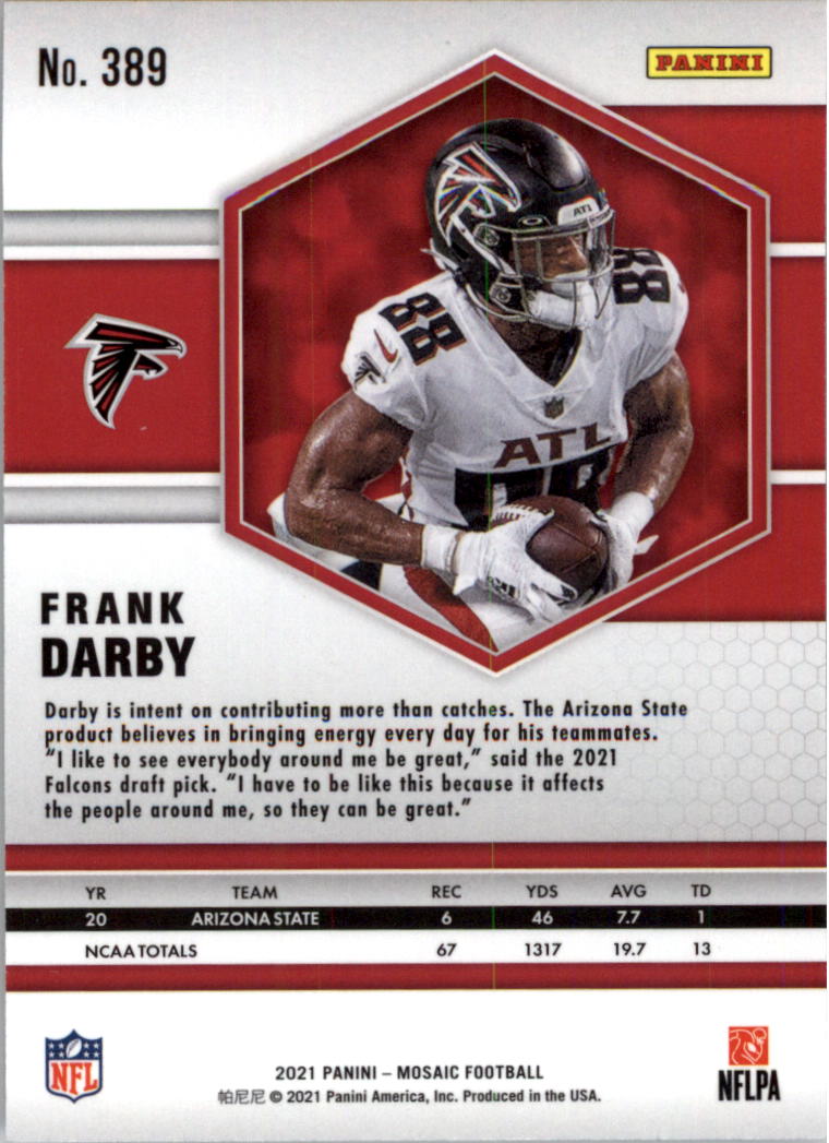 2021 Panini Mosaic Football Card Pick (Base) 254-400