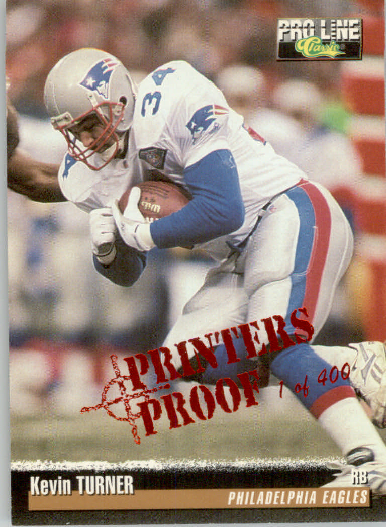 1995 Pro Line Football "Printer's Proofs" Parallel Cards - Picture 34 of 105