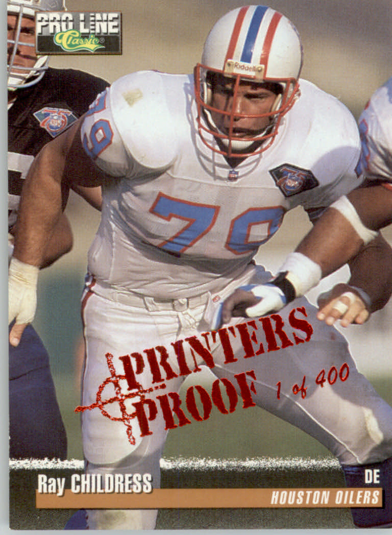1995 Pro Line Football "Printer's Proofs" Parallel Cards - Picture 40 of 105