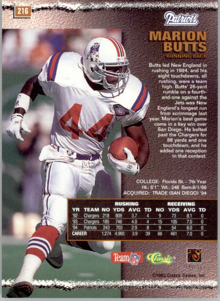 1995 Pro Line Football "Printer's Proofs" Parallel Cards - Picture 55 of 105