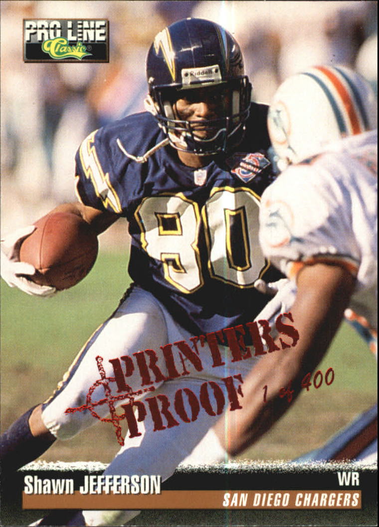 1995 Pro Line Printer's Proofs #218 Shawn Jefferson