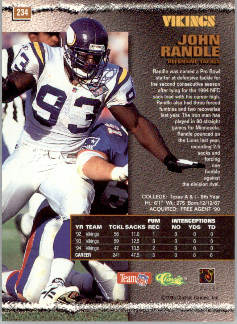 1995 Pro Line Football "Printer's Proofs" Parallel Cards - Picture 57 of 105