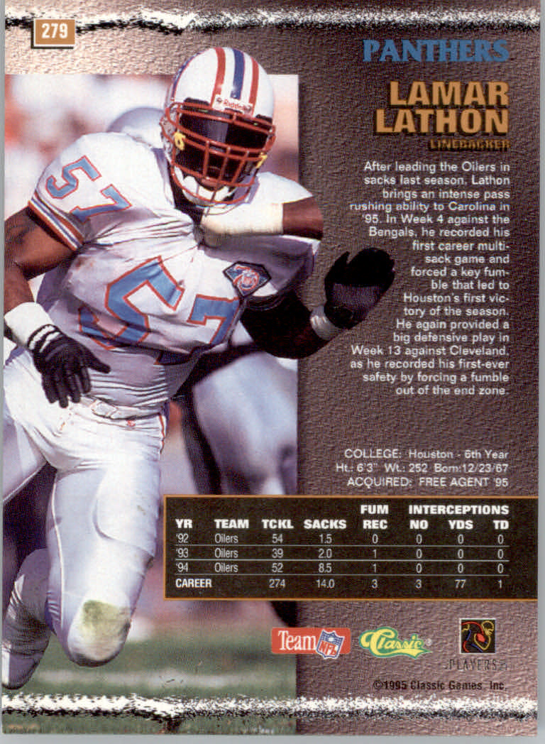 1995 Pro Line Football "Printer's Proofs" Parallel Cards - Picture 69 of 105