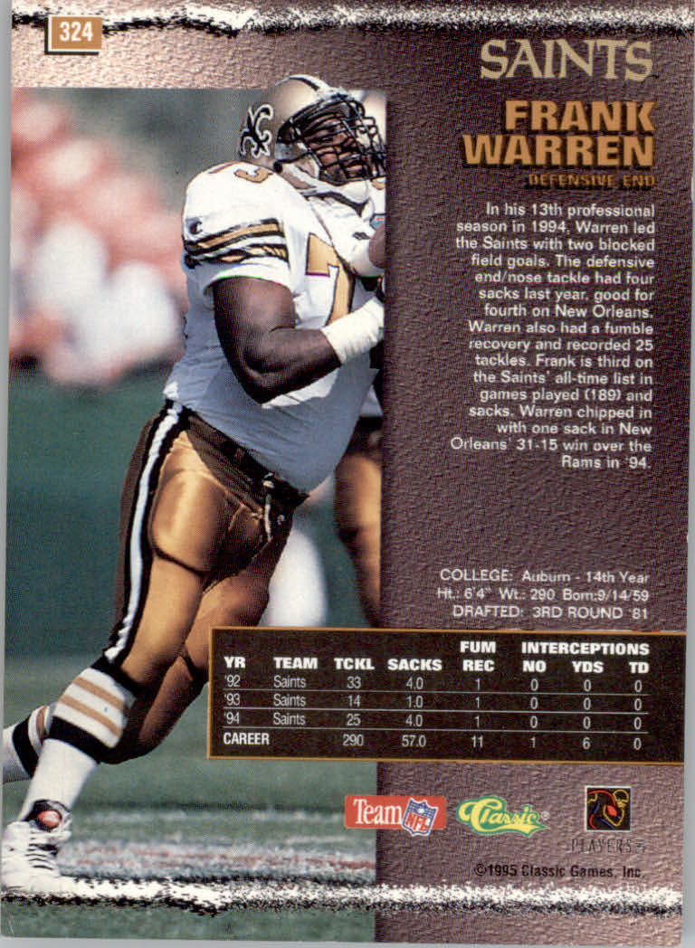 1995 Pro Line Football "Printer's Proofs" Parallel Cards - Picture 87 of 105