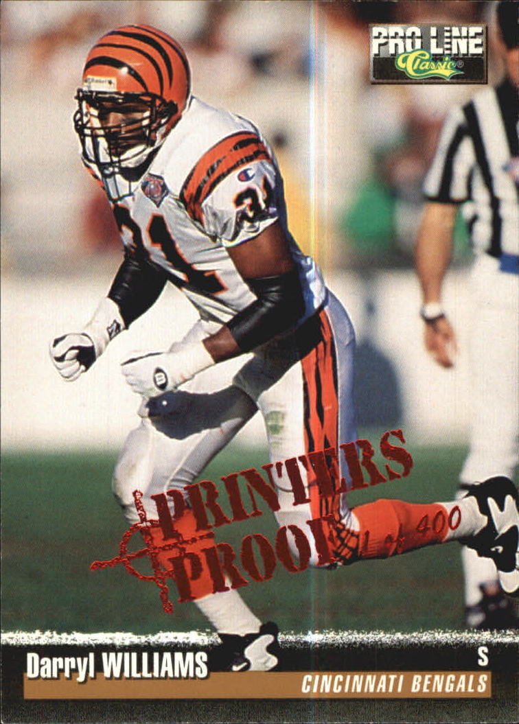 1995 Pro Line Printer's Proofs #333 Darryl Williams