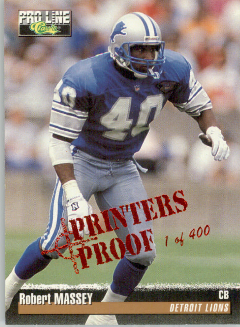 1995 Pro Line Football "Printer's Proofs" Parallel Cards - Picture 90 of 105