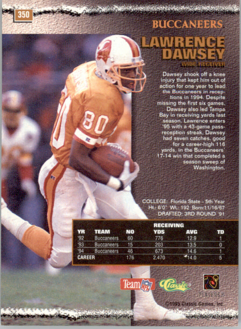1995 Pro Line Football "Printer's Proofs" Parallel Cards - Picture 93 of 105