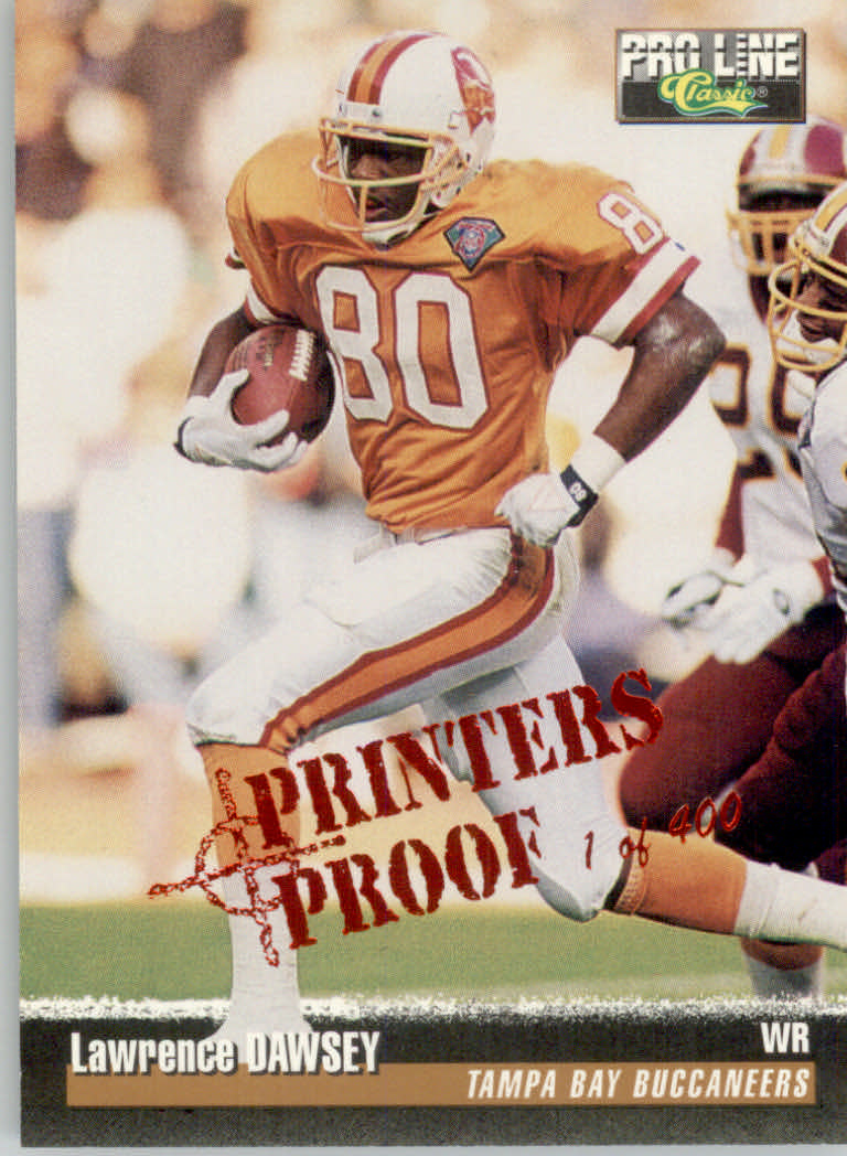 1995 Pro Line Football "Printer's Proofs" Parallel Cards - Picture 92 of 105