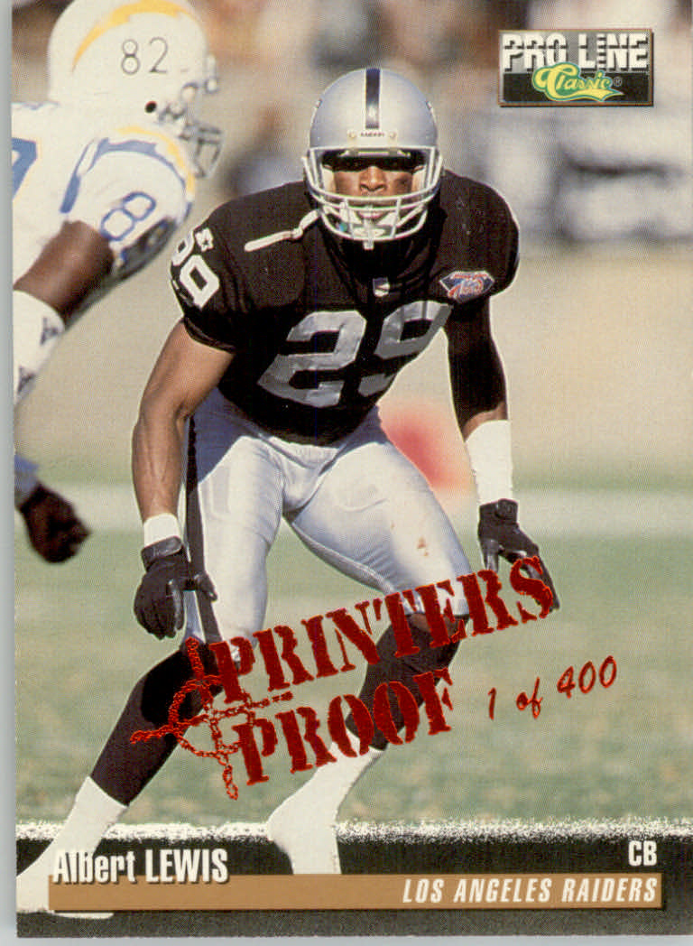 1995 Pro Line Football "Printer's Proofs" Parallel Cards - Picture 96 of 105