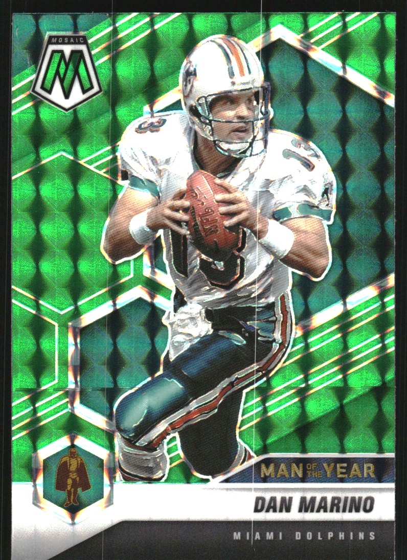 2021 Panini Mosaic Mosaic Green #278 Dan Marino MOY