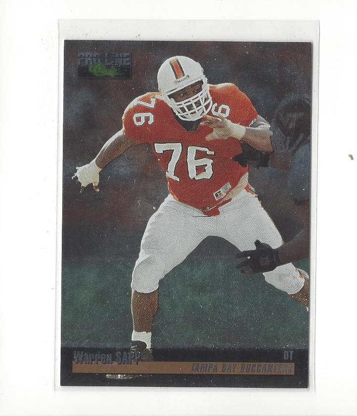 1995 Pro Line Silver #105 Warren Sapp