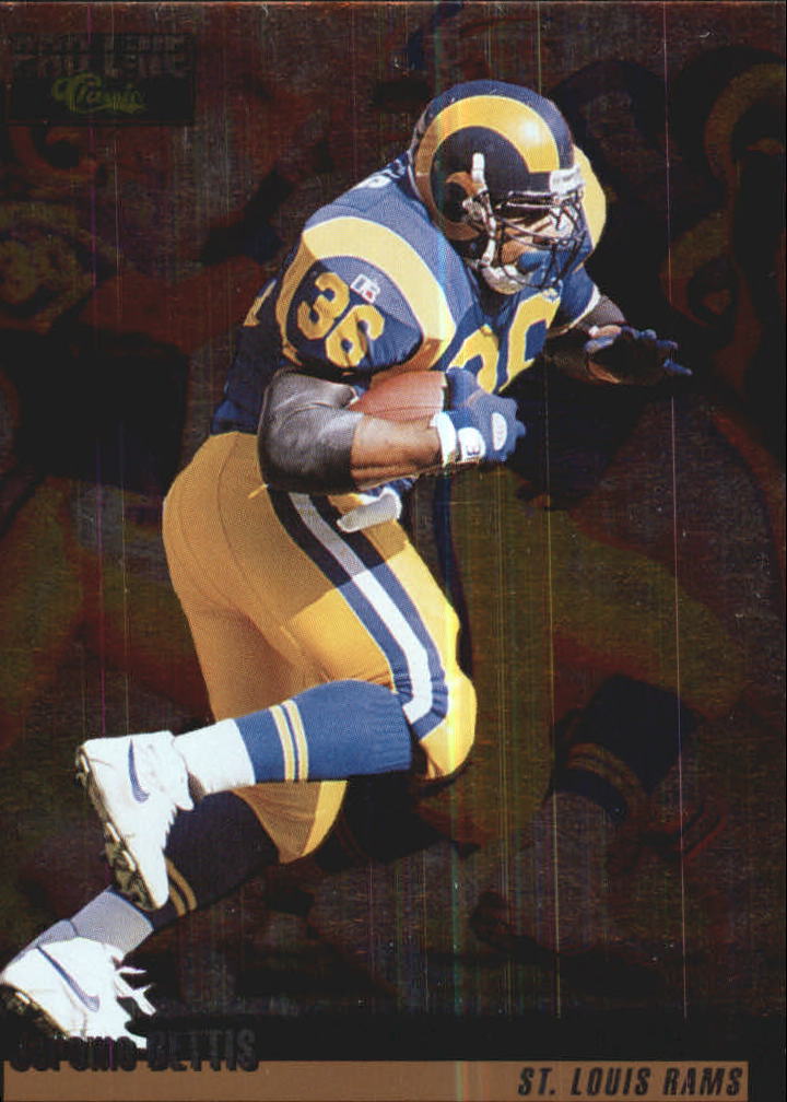 Jerome Bettis 1993 Topps Series 2 Rookie Football Card #604 - St. Louis  Rams at 's Sports Collectibles Store