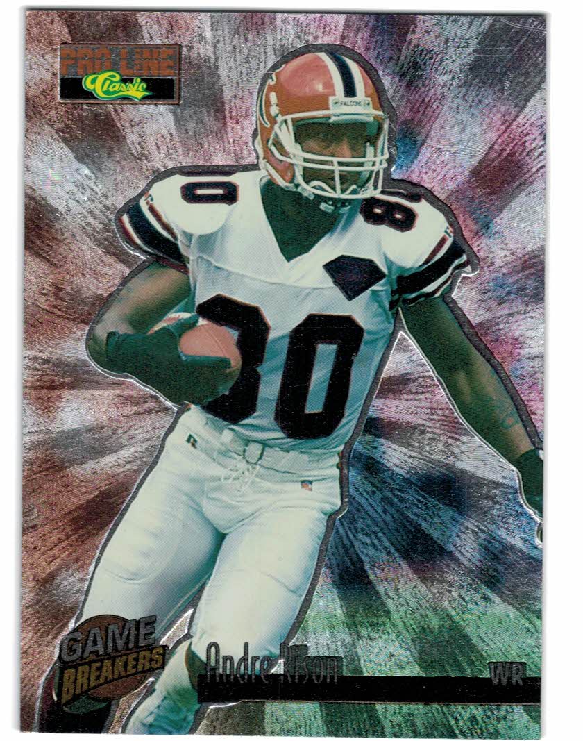 1995 Classic Andre Rison Cleveland Browns #GB19