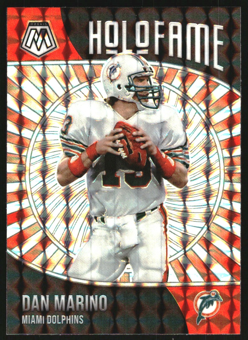 2021 Panini Mosaic HoloFame Mosaic #10 Dan Marino
