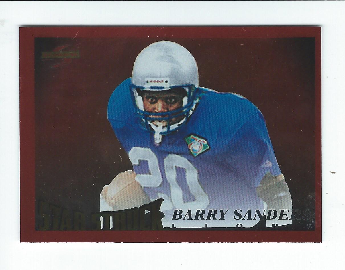 1995 Score Red Siege #208 Barry Sanders SS