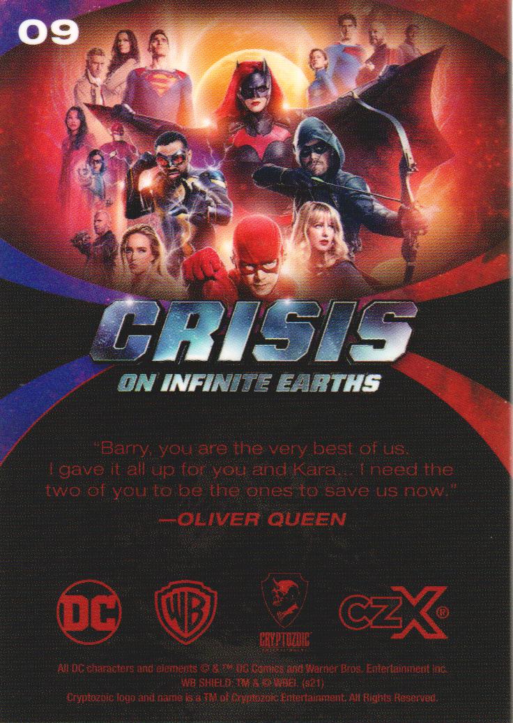 2022 CZX Crisis on Infinite Earths DC Trading Card #9 A