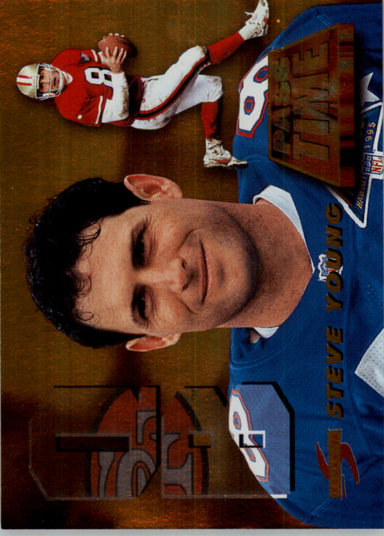 1995 Score Pass Time #PT1 Steve Young