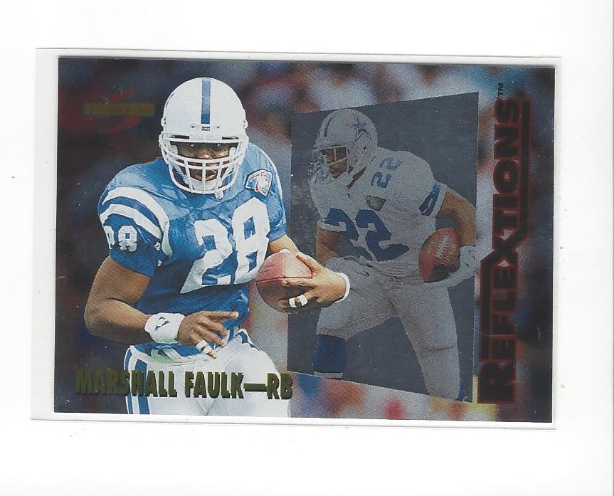 1995 Score Reflextions #RF5 E.Smith/M.Faulk