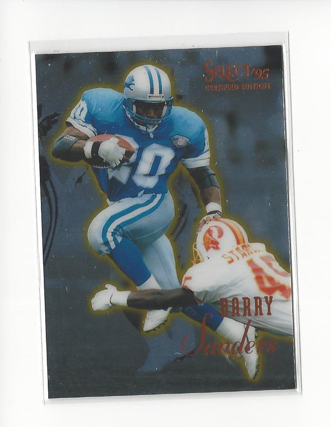 1995 Select Certified #21 Barry Sanders