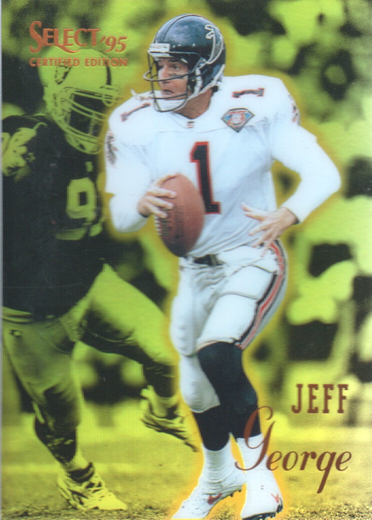 1995 Select Certified Mirror Gold #5 Jeff George